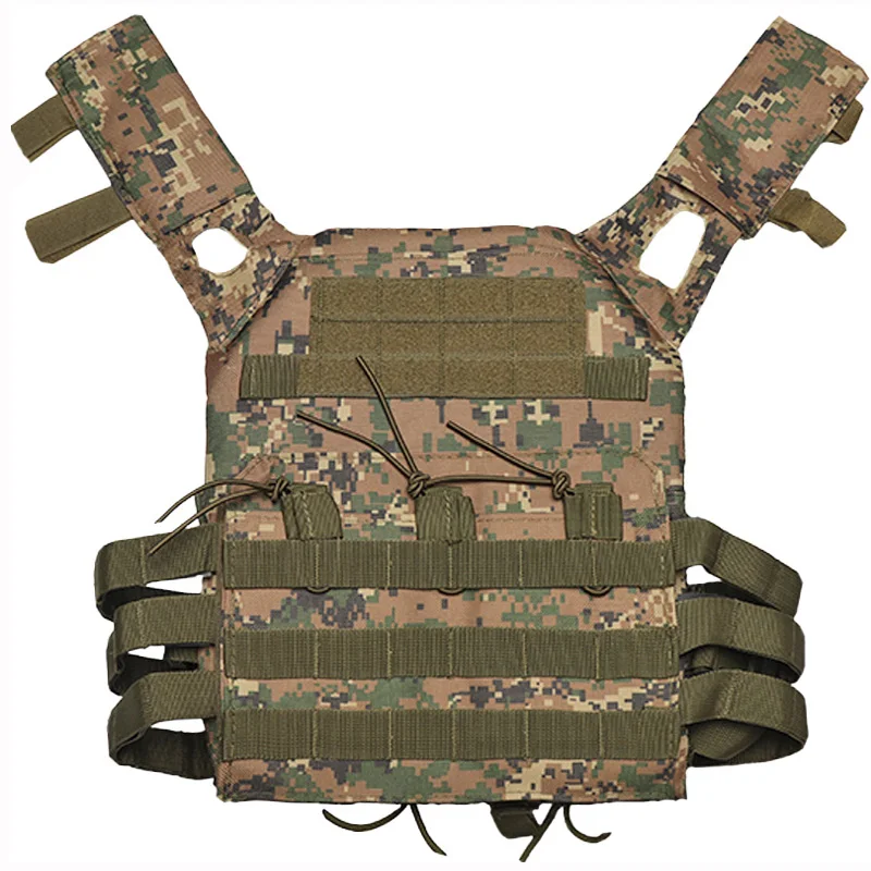 

Nylon Tactical Vest Body Armor Hunting Carrier Airsoft Accessories Combat MOLLE Camo Military Army Vest CS Game Jungle Equipment