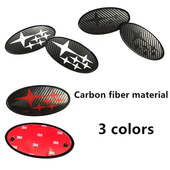 適用於斯巴魯翼豹BRZ WRX STI力獅傲虎XV的壓克力汽車前引擎蓋後車標貼紙標誌配件 8 最佳銷售 速霸陸標誌 - №6