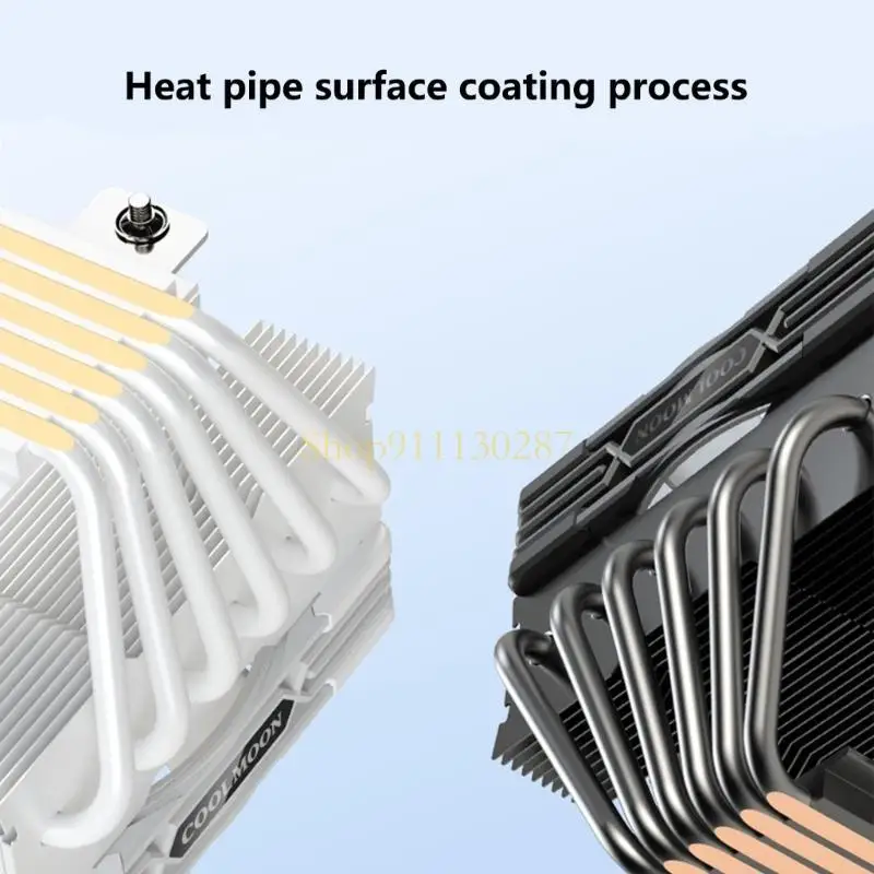 J1HC ARGB 12cmファン装備フロー6HEATパイプCPUエアクーラーファンソケットAM4 AM5/LGA 115X/1200/1700/2011/2066