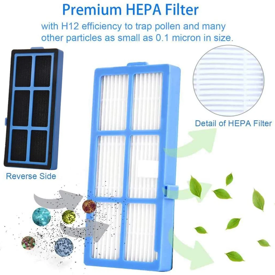 Replacement Accessories for Proscenic 850T Vacuum Cleaner HEPA Filter-3