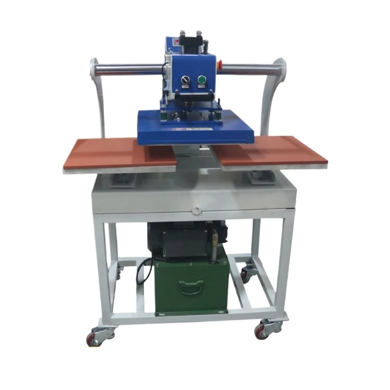 40X60CM up-sliding hydraulic double-station garment printing machine