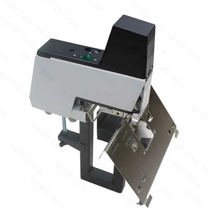 106 Electric Auto Stapler Binder, Heavy Duty 2-50 Sheets Capacity for Flat & Saddle Stitching, Desktop Booklet Maker