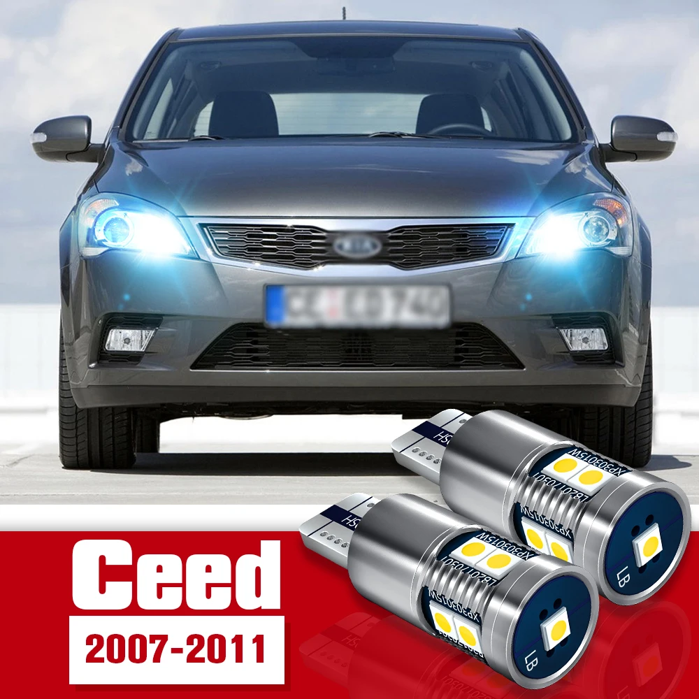 

2pcs LED Accessories Parking Light Bulb Clearance Lamp For Kia Ceed 2007 2008 2009 2010 2011