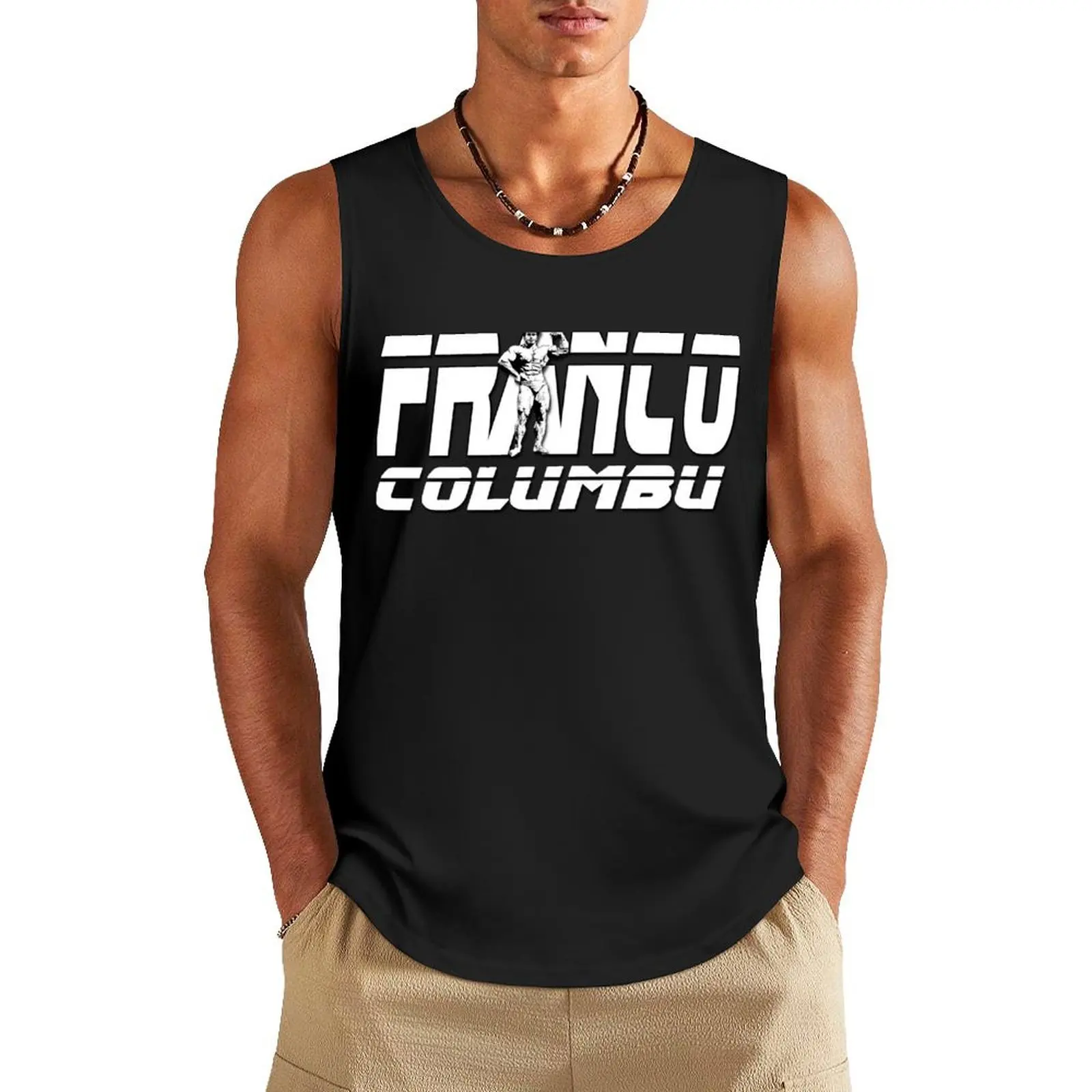 The Birthday Boy Franco Columbu Mr Olympia Vintage Style Art Tank Top summer clothes men 2024 cool things fitness