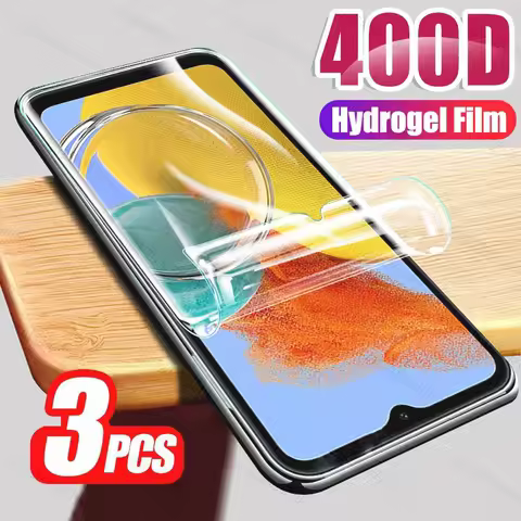 3Pcs Hydrogel Film For Samsung Galaxy S25 S24 S23 S22 S21 Ultra Plus S24 FE A56 A55 A36 A35 A26 A25 A15 A16 5G Screen Protector