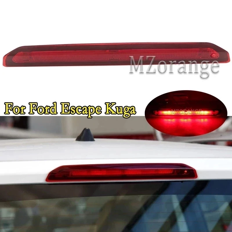 Third Brake Light For Ford Escape Kuga 2013 2014 2015 2016 2017 Rear Additional High Mount Stop Signal Lamp Red Car Accessories