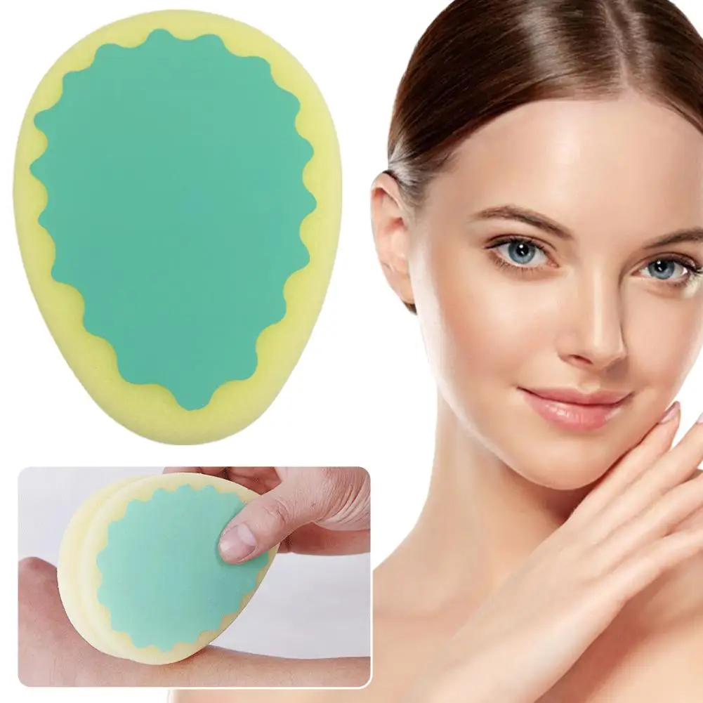 Depilation Pads Painless Hair Removal Sponge For Face Leg Arm Body, Reusable Physical Hair Removal Tool U5X0