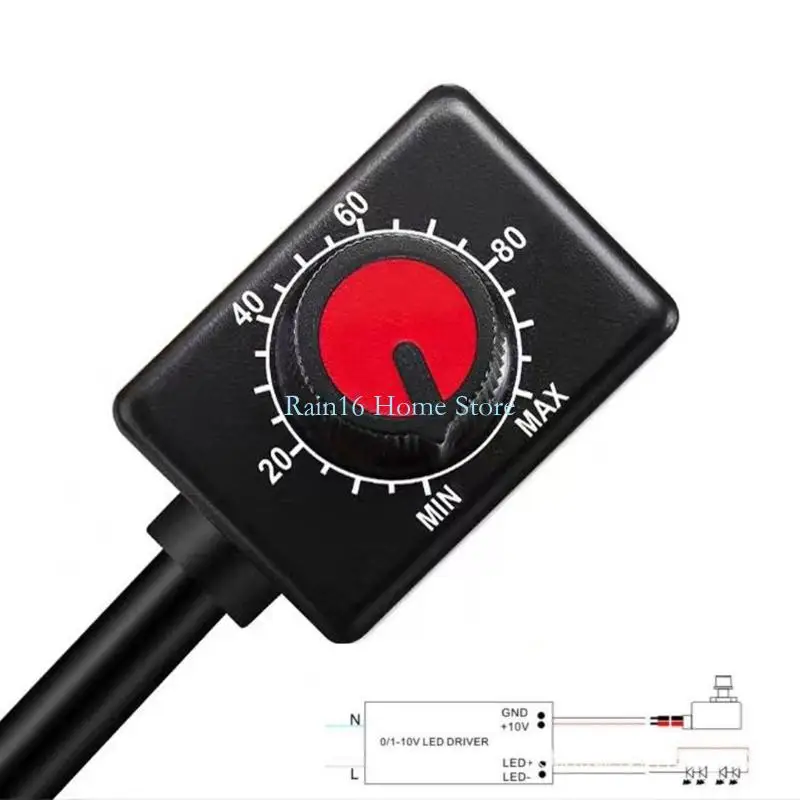 

Reliable 0-10V LED Dimmer With Seamlessly Installation And Energy Saving 02DB