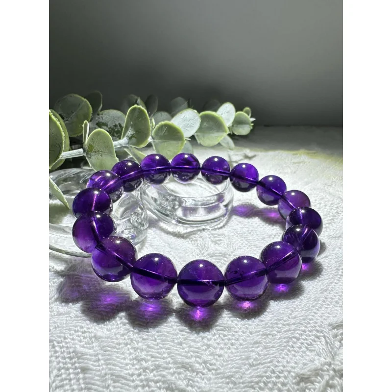 Natural Uruguay Couple Amethyst Female Male Same Style Bracelet Fashion Postgraduate Entrance Examination Asho