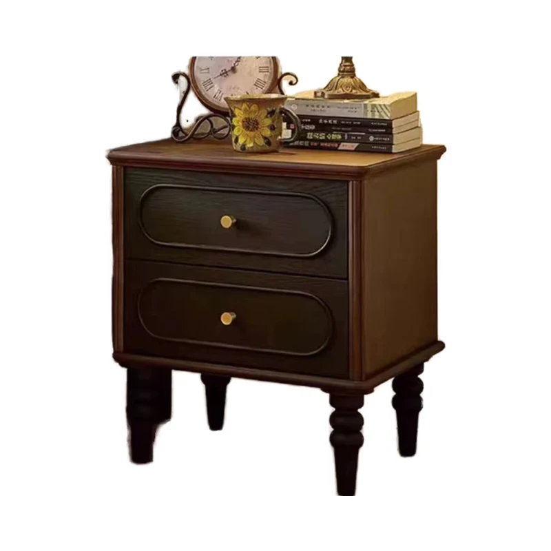 

Lightweight Luxury Modern Minimalist Cream Style Bedside Table Bedroom