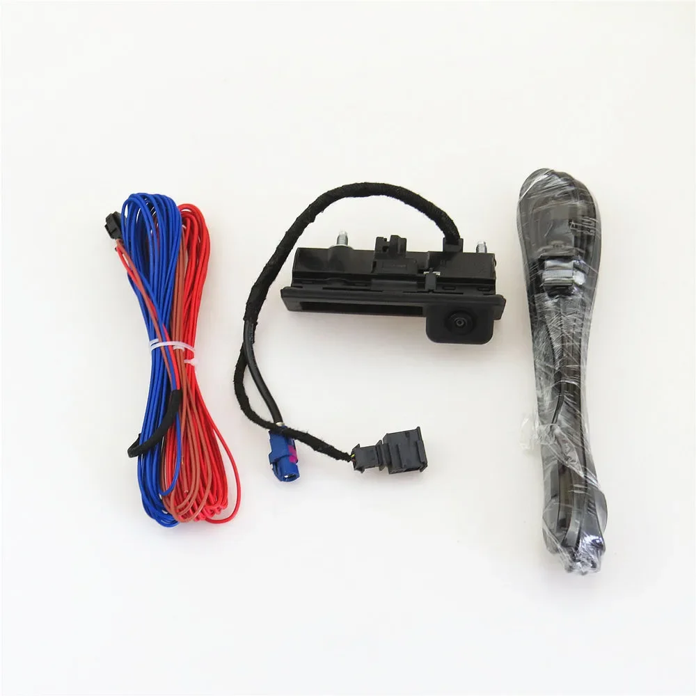 

RWSYPL 1 Set Parking Reversing RGB Rear View Camera RVC + Harness For VW RCD510 Tiguan Passat B7 Tiguan 56D 827 566 A 18D827566A