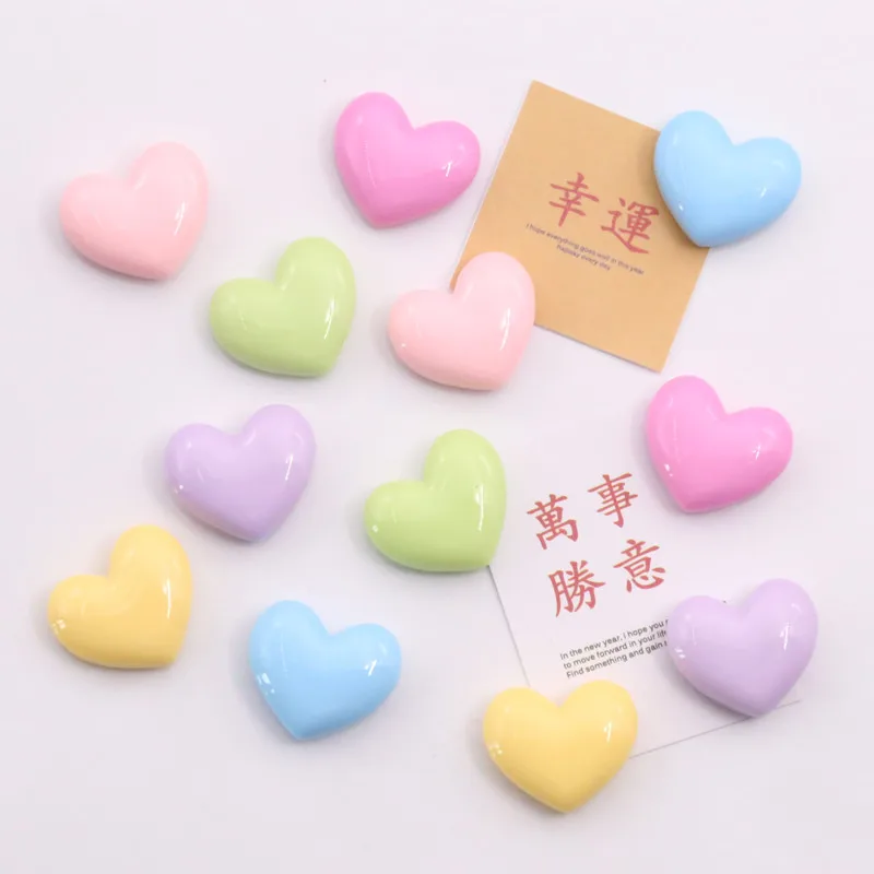 Big Heart Shape Refrigerator Sticker Star Shape Photo Wall Magnetic Sticker Home Decoration Six-piece Refrigerator Sticker