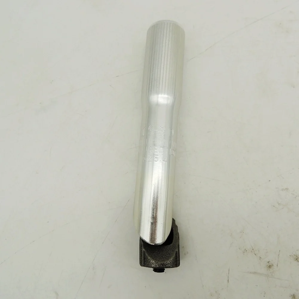 Bike Stem Riser Adapter for Folding Bikes Aluminum Construction Converts 25.4mm Threaded Stems to 28.6mm Threadless Systems