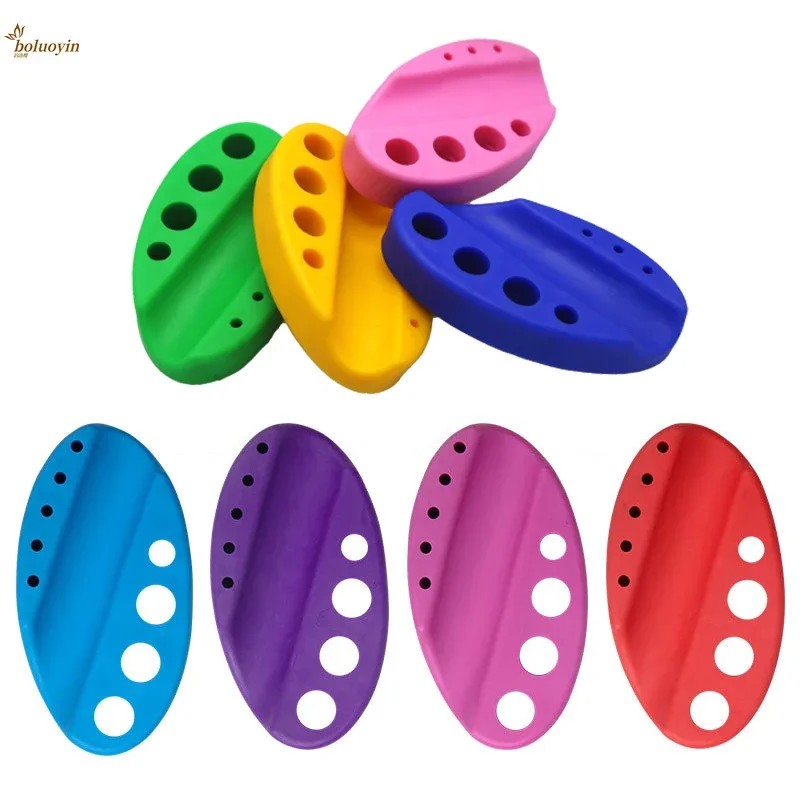 

Oval Silicone Tattoo Ink Cups Caps Pen Holder Stand For Permanent Makeup Microblading Pigment Ink Holder Tattoo Accessories