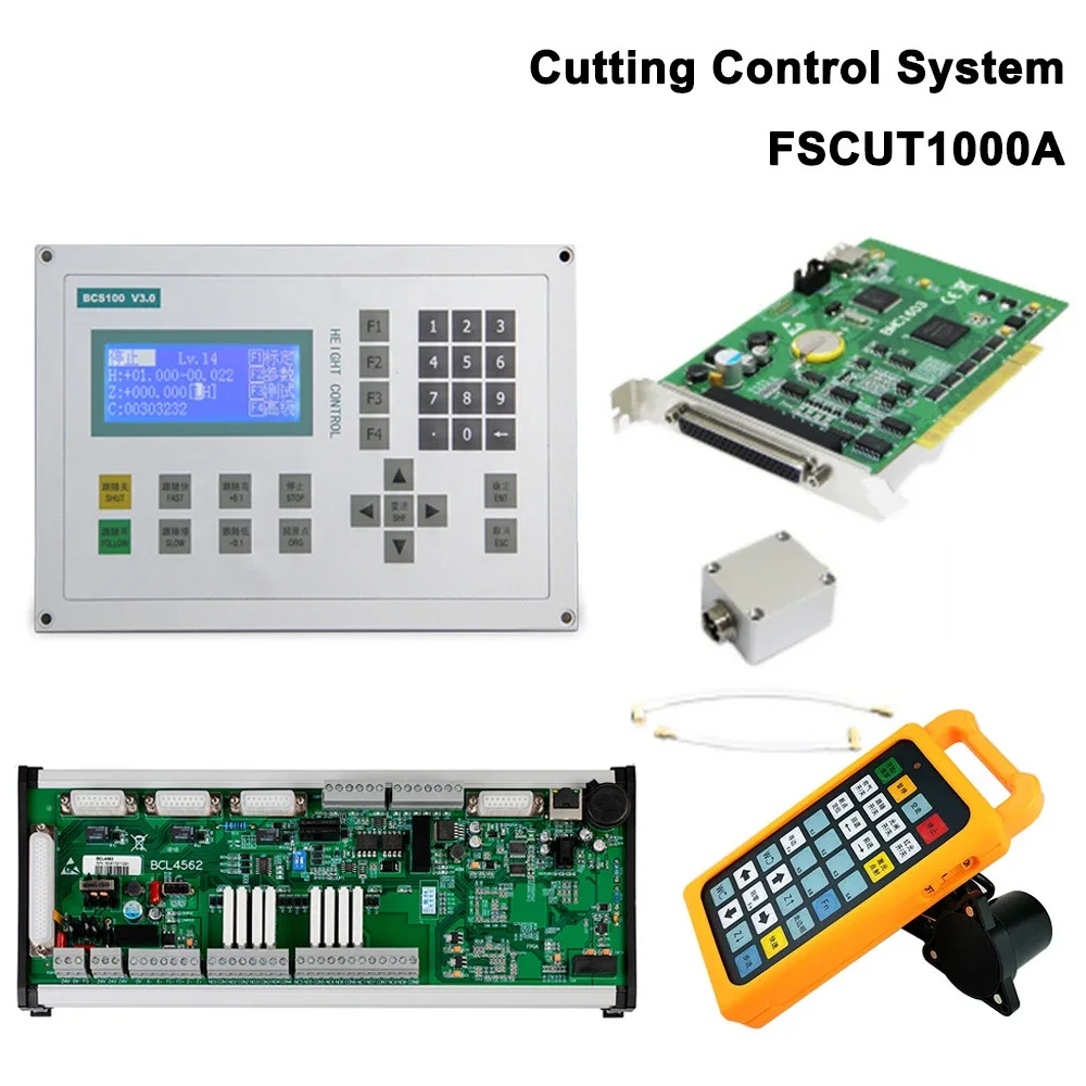 Sistema de Control de máquina cortadora láser Friendess FSCUT 0-6KW FSCUT2000C Cypcut BCS100 BMC1604 controlador FSCUT2000