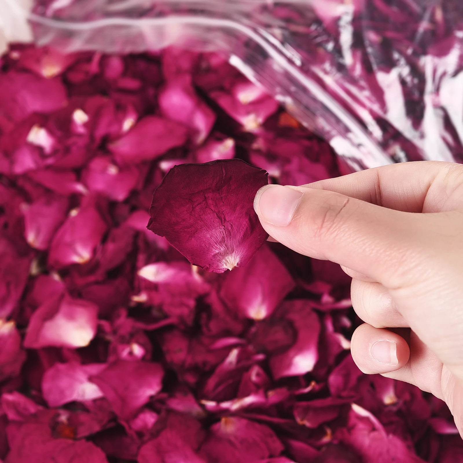 100g-1000g Natural Dried Flower Rose Petals Pop Wedding Birthday Party DIY Decoration Biodegradable Handmade Party Accessories