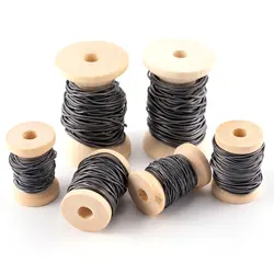 6pcs Round Soft Lead Wire 0.5/0.7/1mm Fly Tying Materials for Making Fly Fishing Flies Nymph Streamer