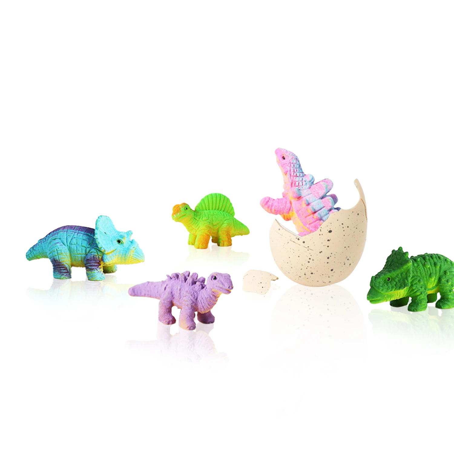 Kleines Dinosaurier schlüpfen Ei Spielzeug, Wasser einweichen, um Tyranno saurus Rex zu erweitern, Kindern Geschenke zu geben,