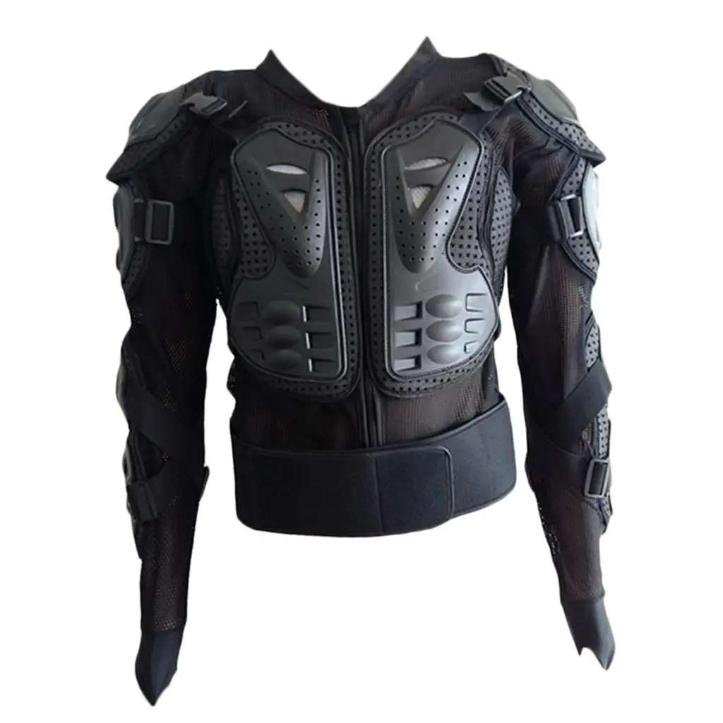 Protective Jacket Spine Chest Protector Breathable Motorcycle Gear for Cycling Motorbike Skating and Adventure Sports