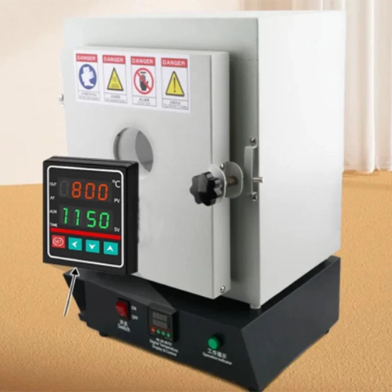 

110v/220v 1150℃ Muffle Furnace with Observation Window 1750W Constant Temperature Oven for Gypsum Mold Heating Furnace