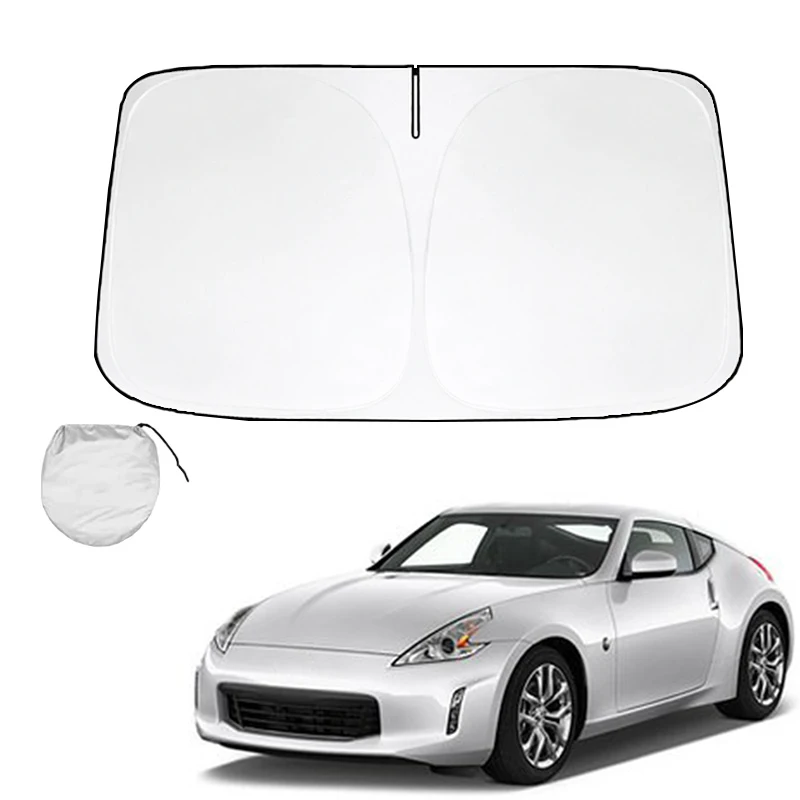 

Car Windshield Sunshade Accessories For Nissan 350Z 2003 2004 2005 2006 2007 2008 2009 Front Anti-UV Visor Interior Protect Film