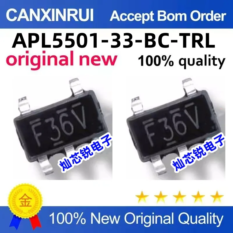 (10-300piezas)New APL5501-33-BC-TRL APL5501 Silk Screen: F57H F54H FxxxH Start