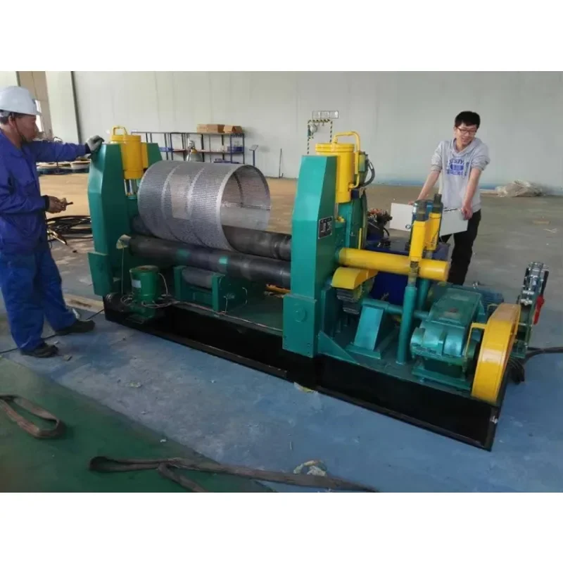 Plate Rolling Machine Fully Automatic CNC Roller-bending Rolling Machine For Sheet Metal Plate Roll Plate Machine