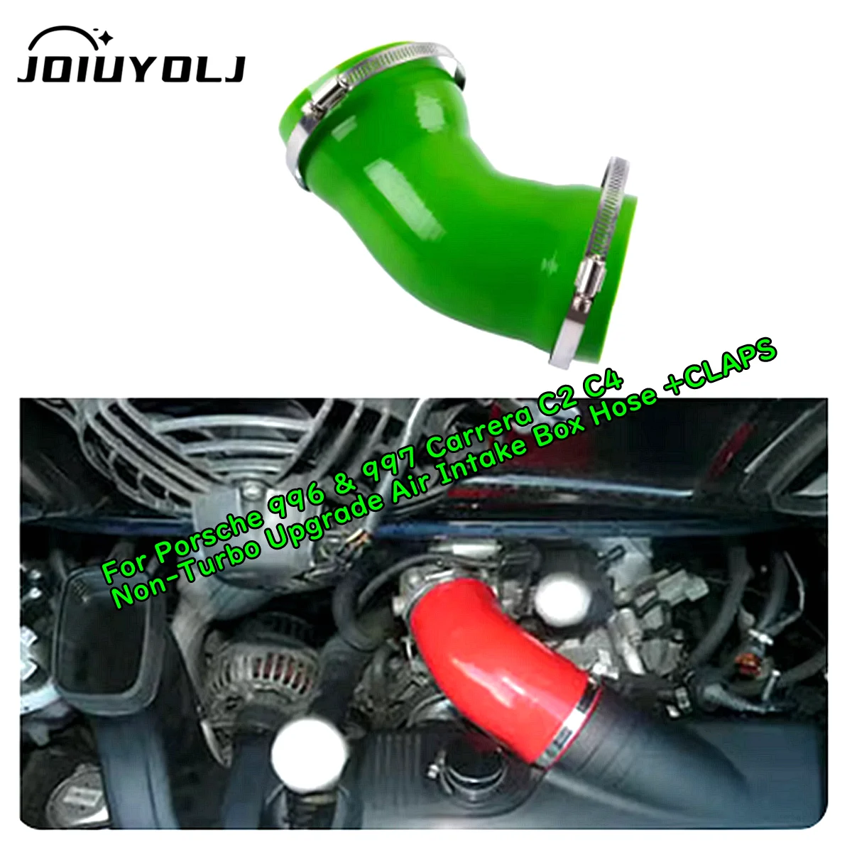 

For Porsche 996 997 911 Carerra Series C2 C4 3.6L Turbo Inlet Intake Hose Silicone Pipe Tube