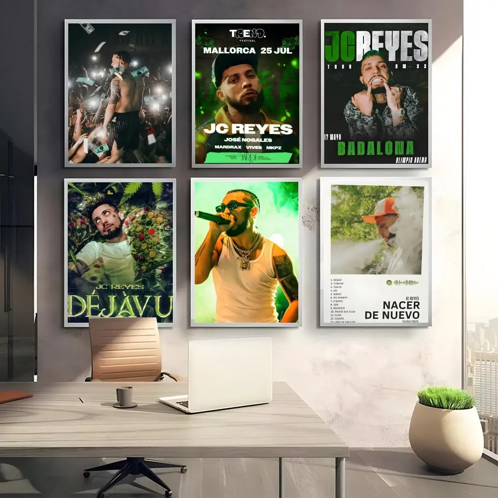 المغني j-jc reyes اللوحة الخط HD طباعة مجانية جدارية الفن صور لغرفة المعيشة ديكور جدران المنزل قماش المشارك