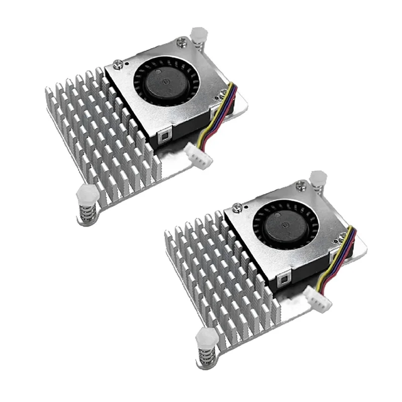 

N84R 2 Sets For Raspberry Pi 5 Active Cooler With Fan For Efficient Heat Dissipation