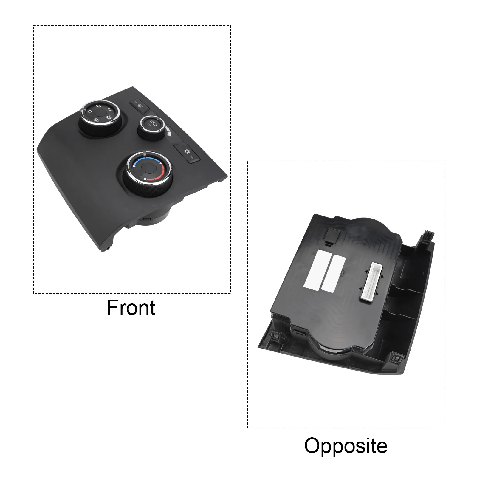 ABS Black Air ConFor Ditioning Control Panel Switch for Isuzu For D Max For Mux For Direct Replacement 8974380440