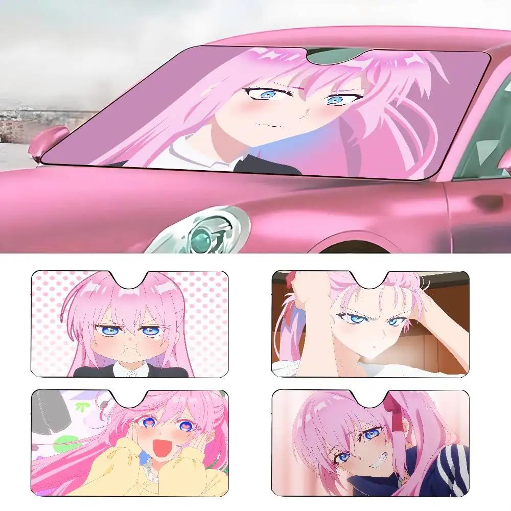 

ANIME Kawaii dake ja Nai Shikimori-san Car SunShade Parasol Car Windshield Sun Shade UV Protection and Interior Cooler