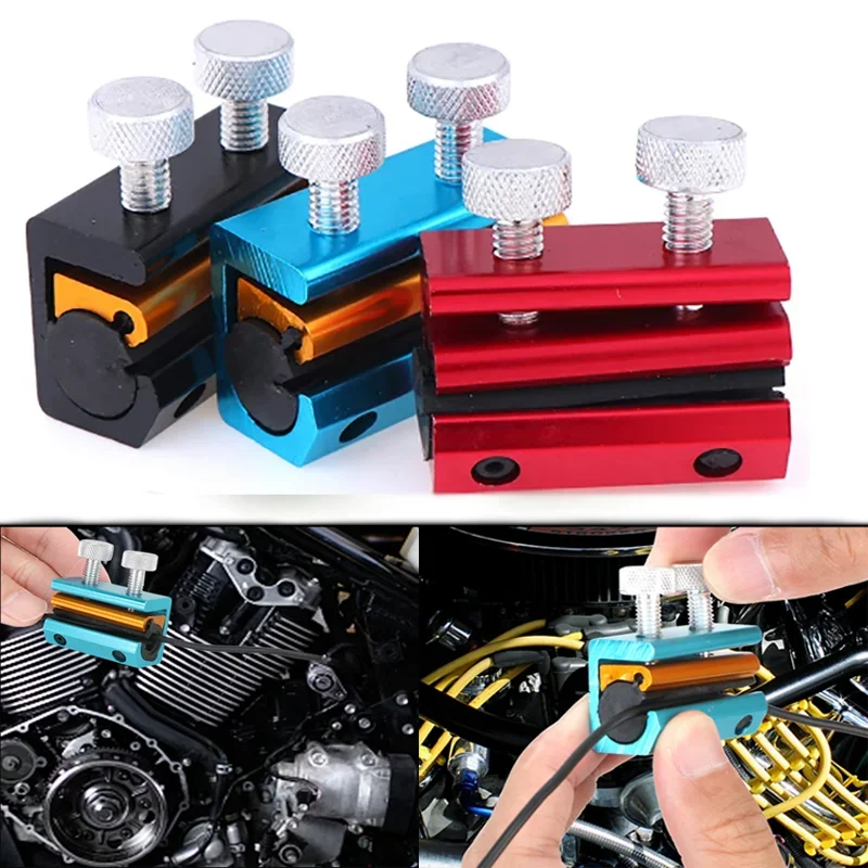 

Motorbike Throttle Cable Oiler Double Head Oil Clip Brake Clutch Cable Oiling Lubricator Tool Motorcycle Accessories