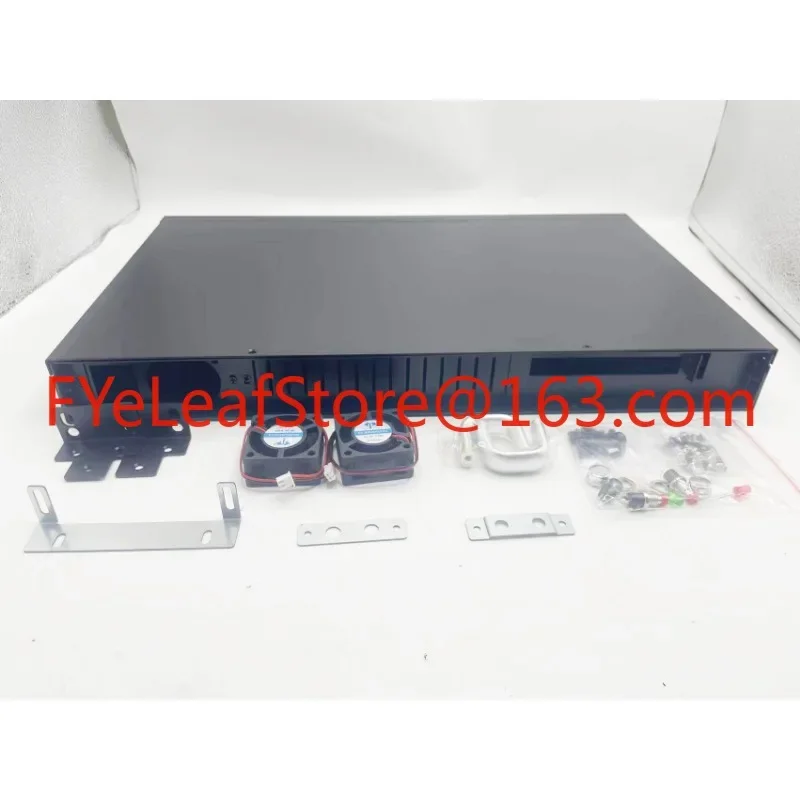 1U chassis server chassis shell, customized 19 inch metal protective shell, customized sheet metal chassis.