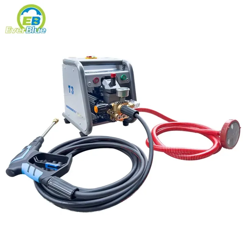 Mobile High Pressure Cleaner Multifunctional Water Jet Cleaner For Farm & Vehicle 220v 2200w 120 Bar