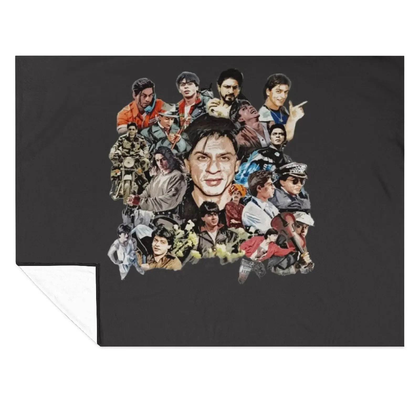 

Shahrukh Khan movies Classic Throw Blanket Giant Sofa Hairy Hairys Personalized Gift Blankets