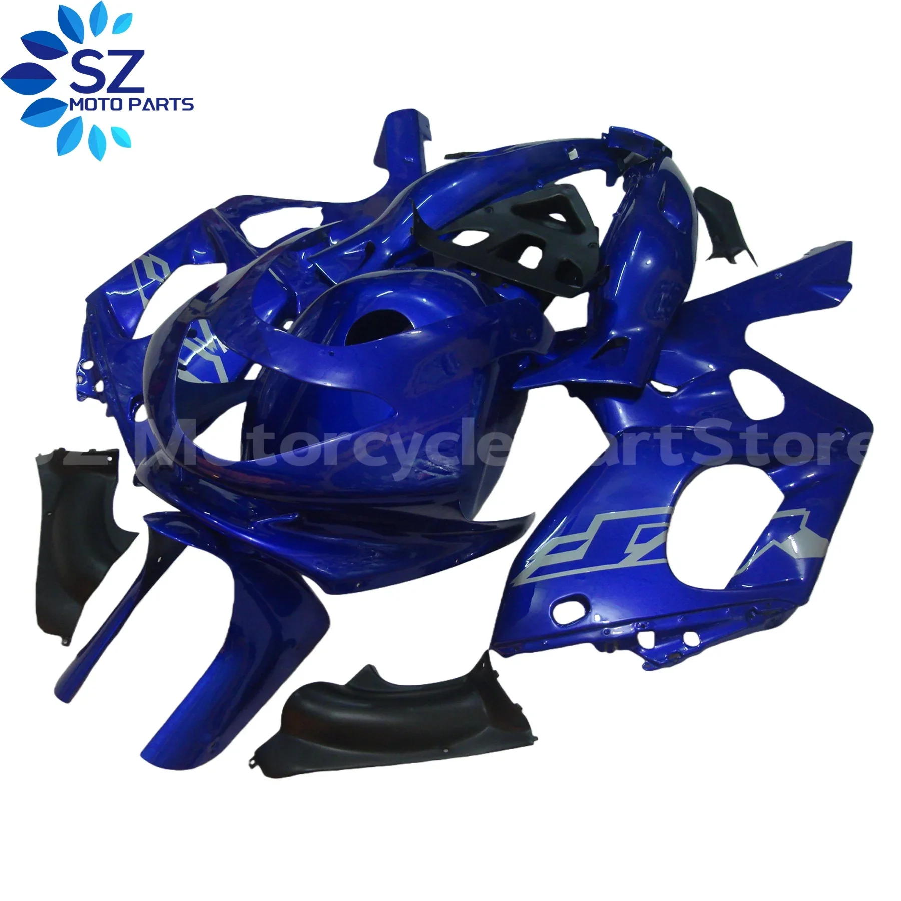 الهدايا المجمعة هيكل السيارة هدية الجمعية الكاملة لياماها YZF600 1997-2007 حقن دراجة نارية مصبوب #4