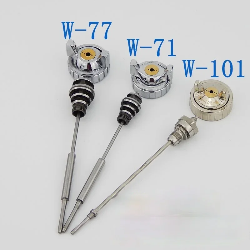 W-101 W-77 spray gun W-71 General accessories three-piece suit  needle nozzle, spray cap spray gun spray pot