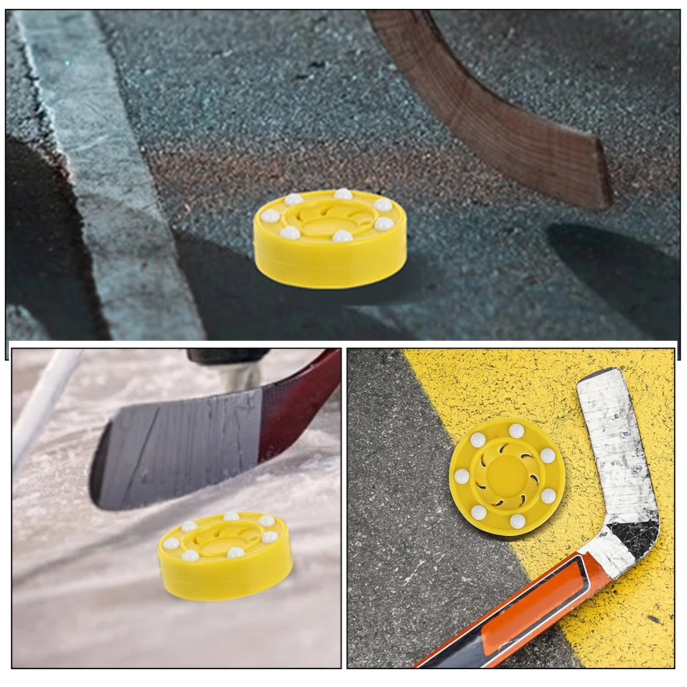 2 Pcs Roller Skating Ice Hockey Accessory Sports Supplies Street Accessories Ball Plastic Balls