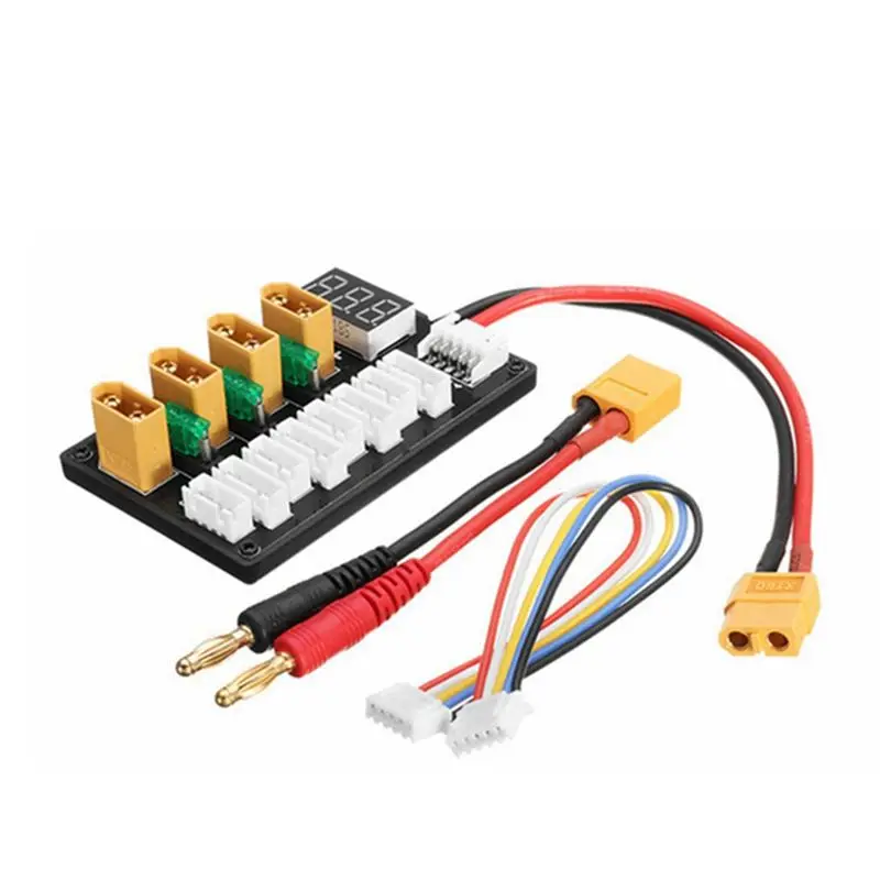 Ingenious-3S/4S XT60 Lithium Battery Parallel Charging Board B6 Balance Charge Board Expansion Board