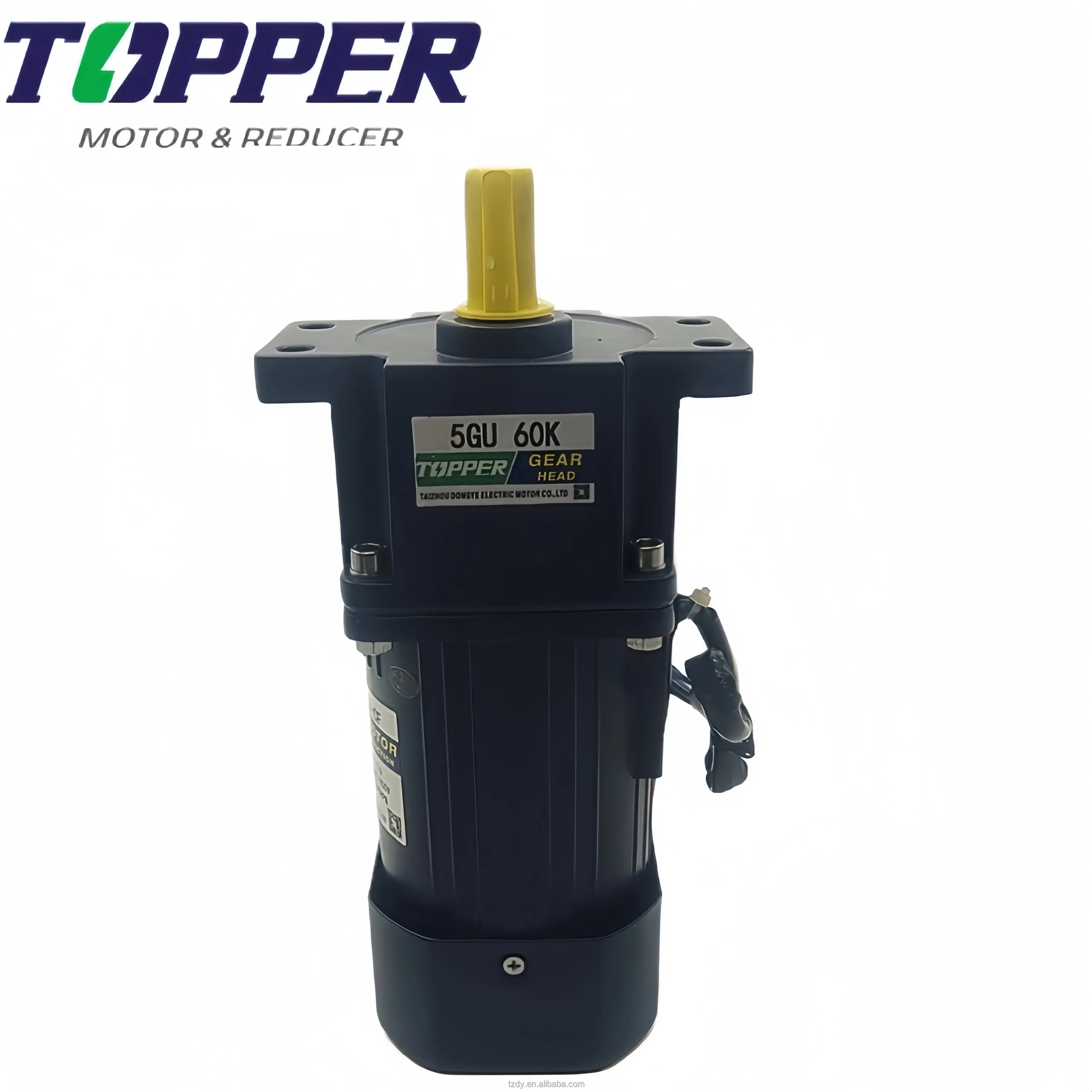 Single-Phase 6W~400W Mini AC Gear Motor 110V/220V 380V Low Noise High Torque  Copper Coil Gear Motor