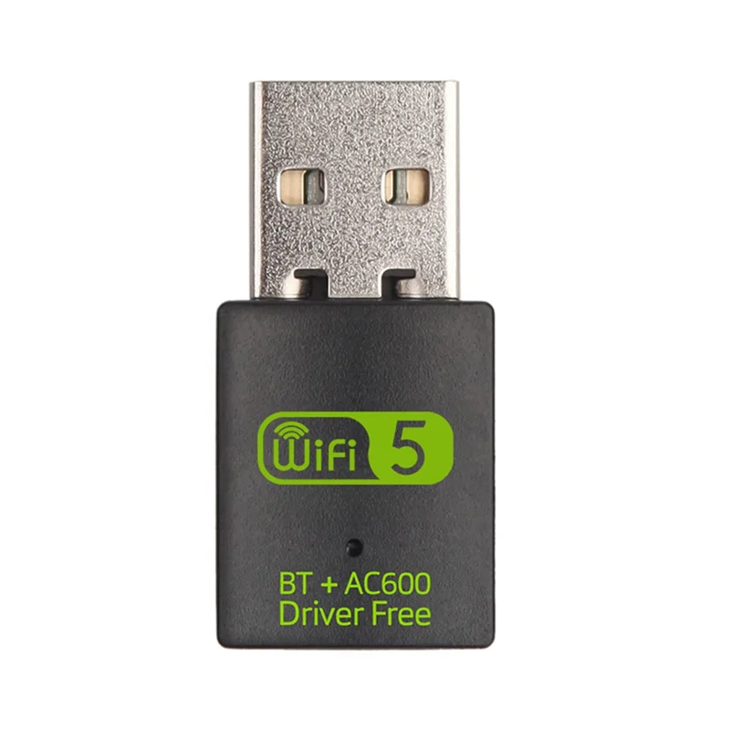 Exquisite-2 In 1 USB Wifi Bluetooth Adapter 600Mbps Dual Band 2,4G/5Ghz Wi-Fi 5 Dongle High-Speed Wireless Netzwerk Karte Für Lapt