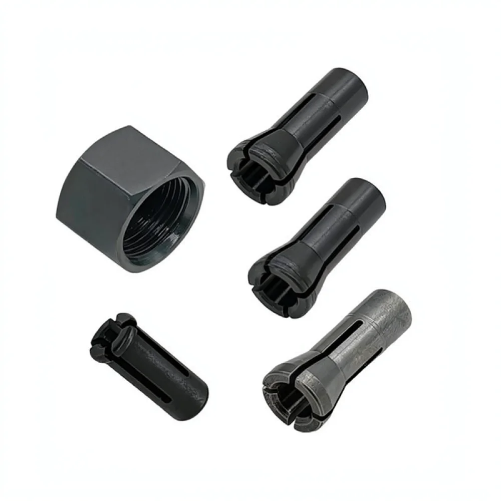 High Speed Steel Collet Nut Adapter For Electric Die Grinder Rotary Tool Accessory Chuck Shank Precision Engraving Kit