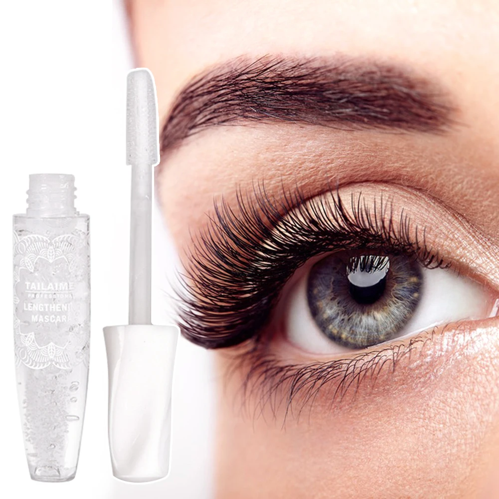 Mascara allungante impermeabile Trucco per ciglia ad alta copertura con pigmento profondo a lunga tenuta
