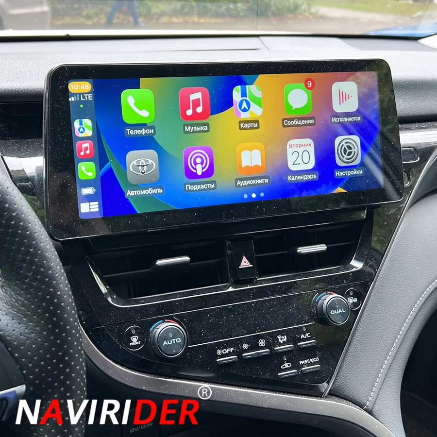 

12.3inch Screen Android For Toyota Camry 2021 2022 Car Multimedia Video Player GPS Navigation Radio 8+256G Carplay DSP Sound BT