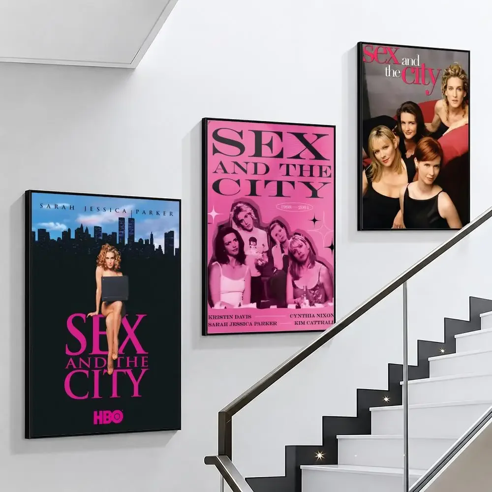 S-Sex and the City Poster Wall art print art suitable for living room bedroom bar parlor home decoration gift