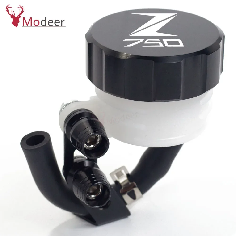 LOGO Z750 Hot sale For KAWASAKI Z750 Z750R Z750S Z 750 Motorcycle Accessories Rear Brake Fluid Reservoir Cap Oil Cup 2017 -2022