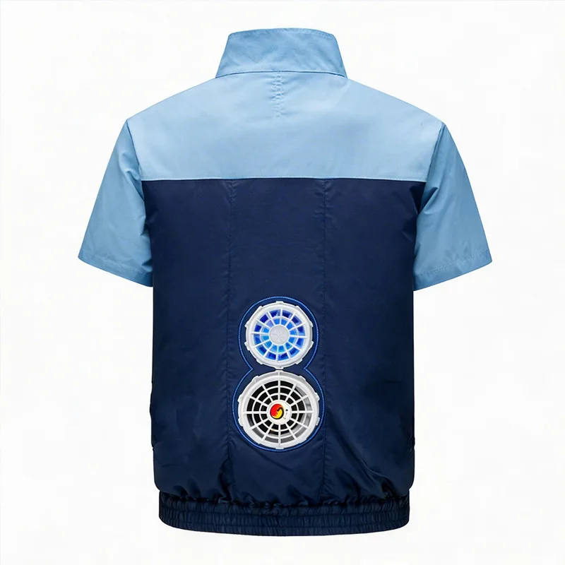 Summer Semiconductor Refrigeration Ice-feeling Fast Cooling Outdoor Construction Site Cooling Intelligent Fan Clothes