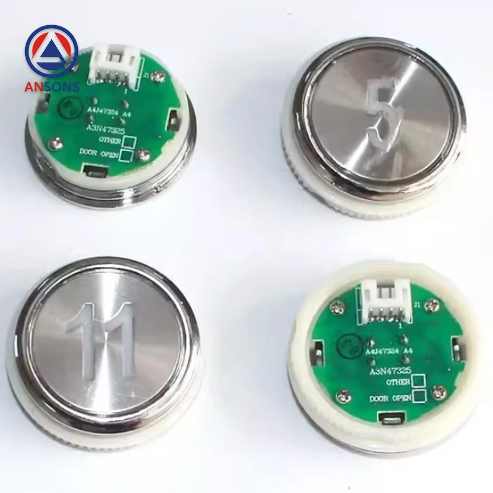 A3N47325 A4J47324 A4N61737 OTIS Elevator Button Ansons Elevator Spare Parts
