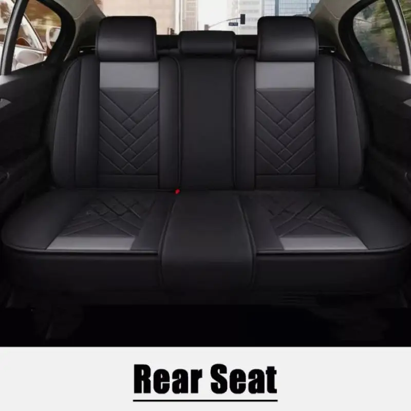 ユニバーサルカー5席用フェイクレザーシートカバーフルセット